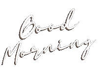 Good Morning Text Sticker