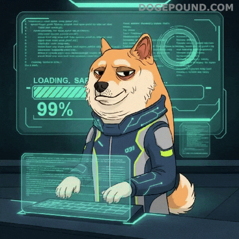 Shiba Inu Waiting GIF by Doge Pound