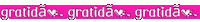 Gratidao Agradecida Sticker
