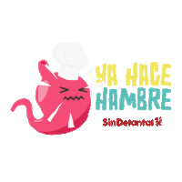 SinDelantal food hungry delivery comida Sticker