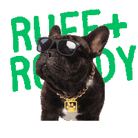 French Bulldog Dog Sticker by RUFF+ROWDY