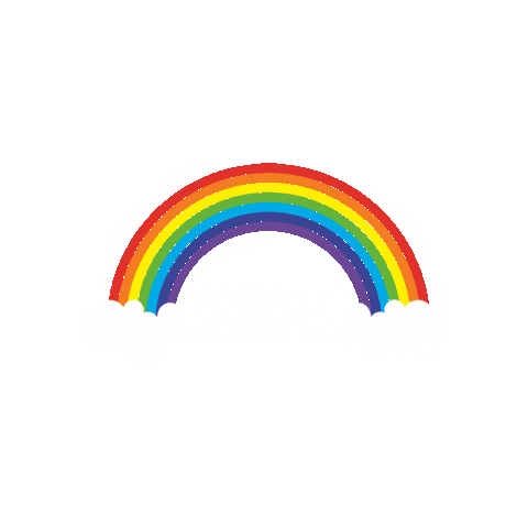 akshkalastudios giphygifmaker rainbow aesthetic akshkala Sticker