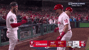High Five World Series GIF by MLB
