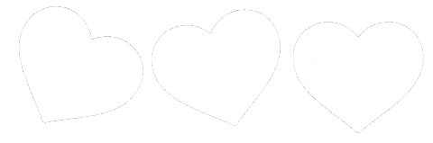 In Love Hearts Sticker