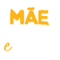 Lettering Mãe Sticker
