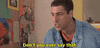 dont you ever say that high school GIF