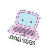 Work From Home Sticker