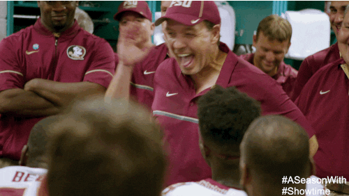 florida state football GIF by SHOWTIME Sports