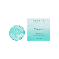 upfrontcosmetics eco friendly hair care clean beauty zero waste Sticker