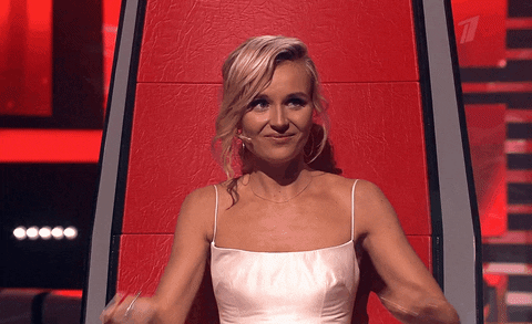 Nervous The Voice GIF by 1tv