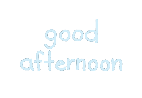 Good Afternoon Hello Sticker