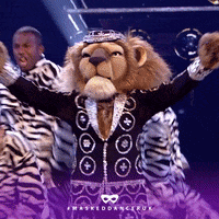 Big Cat Dancing GIF by The Masked Singer UK & The Masked Dancer UK