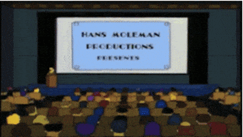 the simpsons football GIF