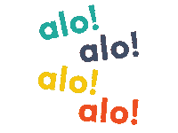 Halo Hello Sticker by lingkaran