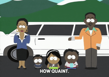 excited will smith GIF by South Park 