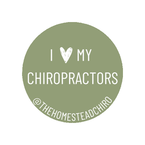 thehomesteadchiro health wellness chiropractic chiropractor Sticker