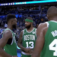 jaylen brown laughing GIF by Boston Celtics