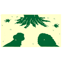 Long Hair Animation Sticker by Jared D. Weiss