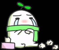 Sad Cry GIF by 水沐柚子rainpomelo