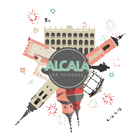 Alcala De Henares Sticker by Rite Rite