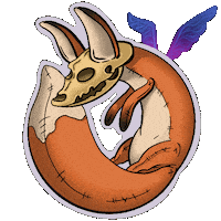 Rest In Peace Art Sticker by LanaFox