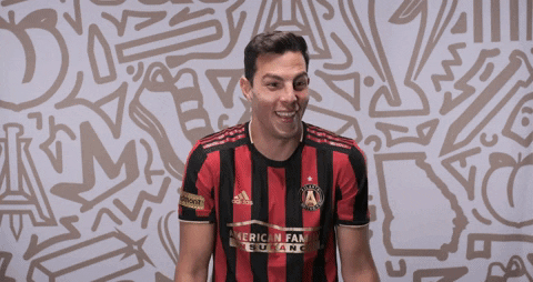 Soccer Laughing GIF by Atlanta United