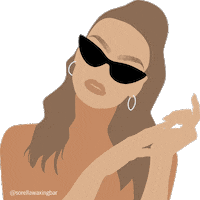 Eyebrow Eyelash Sticker by sorellawaxbar