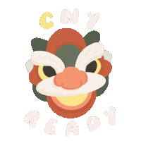 Chinese New Year Asian Sticker
