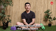 Yoga Mindfulness GIF by BuzzFeed