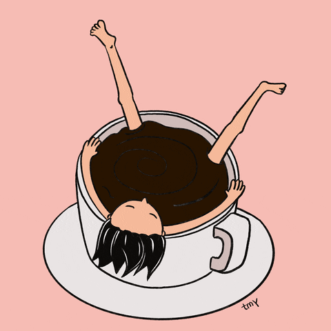 thaomystudio giphyupload coffee coffeelover coffee lover GIF