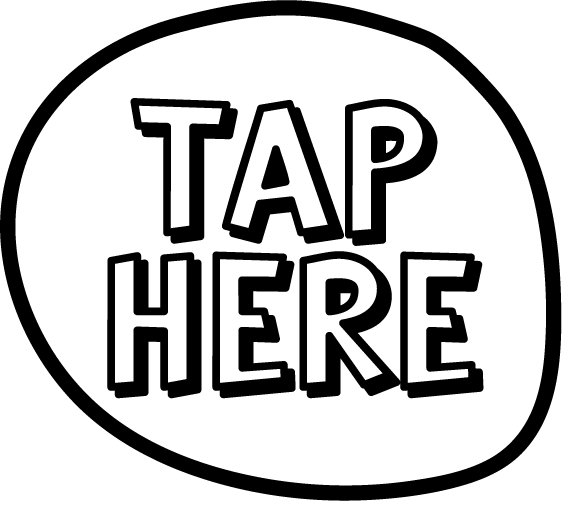 Tap Click Sticker by Una Geek