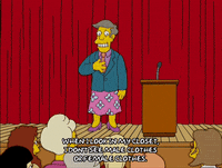 Episode 19 Skirt GIF by The Simpsons