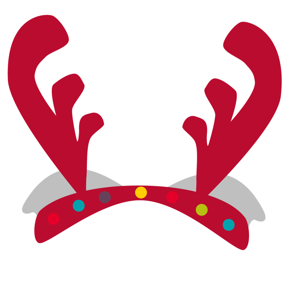 reindeer uga Sticker by University of Georgia