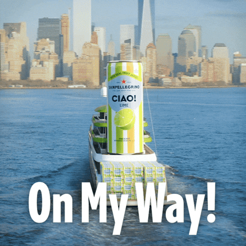 On My Way Ciao GIF by Sanpellegrino