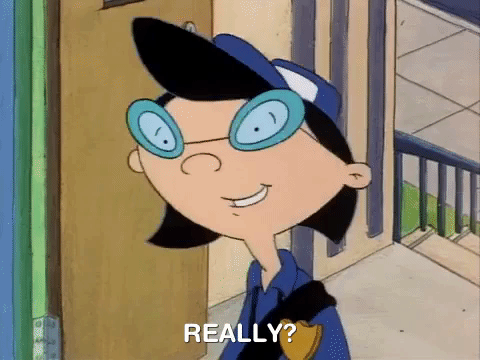 hey arnold nick splat GIF