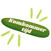 Komkommer Sticker