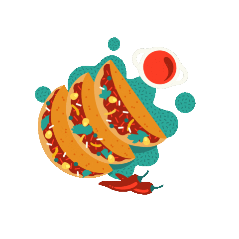 alishkashah food yummy yum tacos Sticker