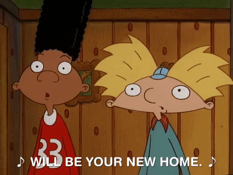 hey arnold nicksplat GIF