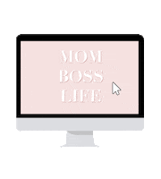 mombosslife working mom momboss workingmom mom boss Sticker