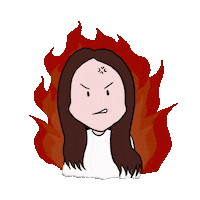 cjseung2 angry anger 화남 분노 Sticker