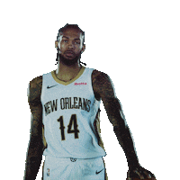 Eric Bledsoe Nba Sticker by New Orleans Pelicans