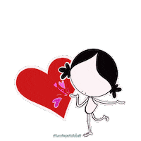Corazon Love Sticker by Muxotepotolobat