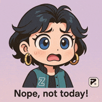 No Way Not Today GIF by Persona