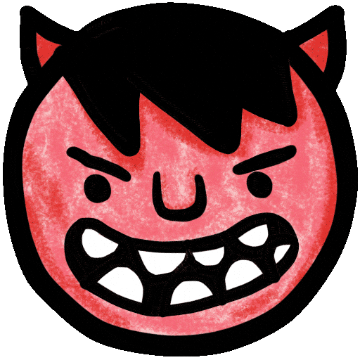 Drawing Smile Sticker