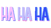 Ha Ha Ha Rolig Sticker