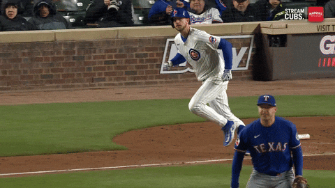 Chicago Cubs Fist Bump GIF by TheDreamTeam 