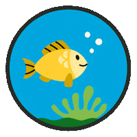 Fish Tank Sticker by Real Reason for Pets