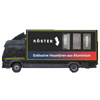Transport Koester Sticker by Köster Aluminium
