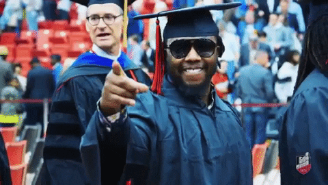UCentralMO giphygifmaker college graduation graduate GIF