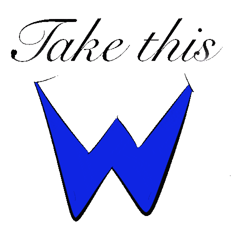 Text Win Sticker